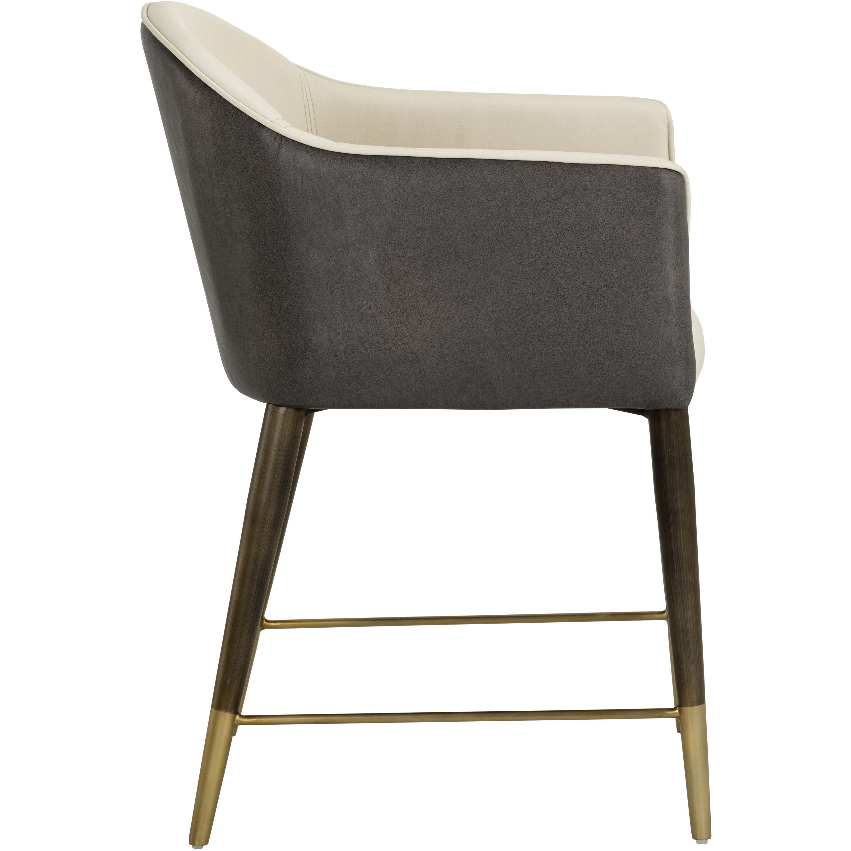Kylin Dillon Cream / Bravo Ash Dining Armchair